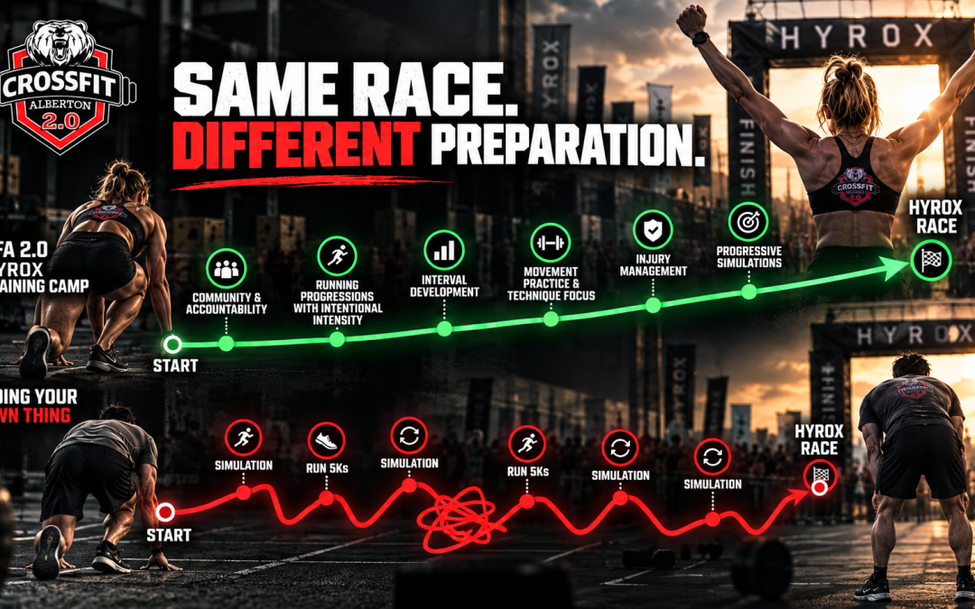 Same Race. Different Preparation. Stronger Together.